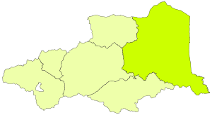 Roussillon no mapa