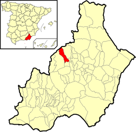 Localisation de Tíjola