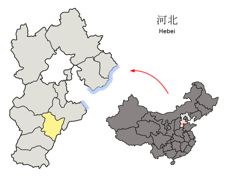 File:Location of Hengshui Prefecture within Hebei (China).png