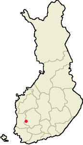 Suodenniemi - Localisation