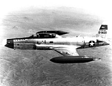 A similar Lockheed NT-33 (of the American Air Force) as involved in the crash. Lockheed NT-33A 020906-f-9999r-013 USAF.jpg