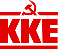 Logo of the Communist Party of Greece