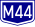 M44 (Hu) Otszogletu kek tabla.svg