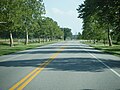 Southbound MD 333 approaching Spring Road