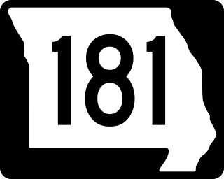 <span class="mw-page-title-main">Missouri Route 181</span> State highway in southern Missouri