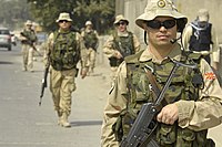 Soldados macedônios em Cabul.