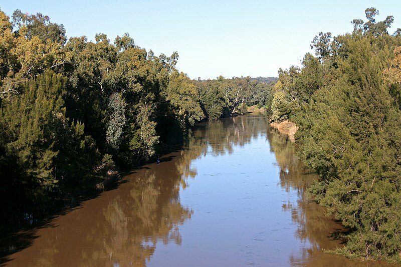 File:Macquarie River in flood at Dubbo in August 2010 (1).jpg