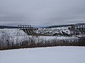 Mactaquac Dam upstream of Fredericton
