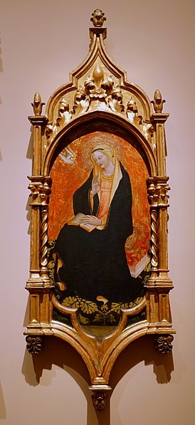 File:Madonna triptych (The Virgin of the Annunciation), by Alvaro Pirez d'Évora, early 1420s, tempera and gold on wood - John and Mable Ringling Museum of Art - Sarasota, FL - DSC00560.jpg