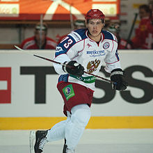 Maksim Chudinov - Switzerland vs. Russia, 8th April 2011 (1).jpg