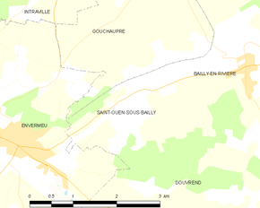 Poziția localității Saint-Ouen-sous-Bailly