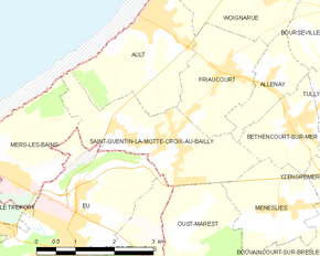 Poziția localității Saint-Quentin-la-Motte-Croix-au-Bailly