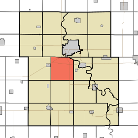 Posizione di Elkhorn Township