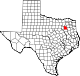 Map of Texas highlighting Van Zandt County.svg