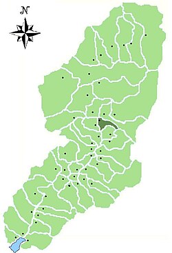 موقعیت چدگولو در نقشه