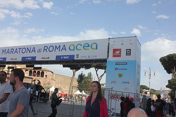 Maratona di Roma in 2018