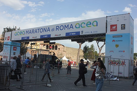 Maratona di Roma in 2018