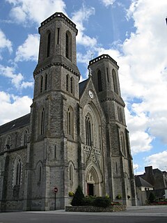 Martigné-Ferchaud Commune in Brittany, France