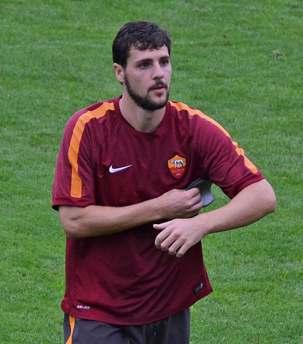 Destro with Roma in 2014