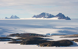 <span class="mw-page-title-main">David Range</span> Mountain range in Antarctica