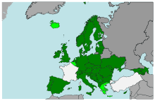 Member states of the Framework Convention for the Protection on National Minorities.svg