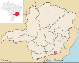 Kaart van Guarará