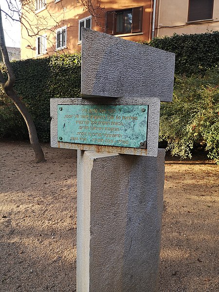 File:Monument a Anna Frank, a Girona.jpg