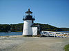 A photograph of the Mystic Seaport Light