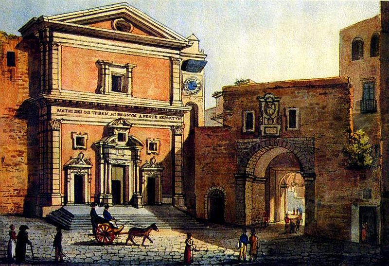 File:Napoli, S.M. di Costantinopoli e Porta di Costantinopoli.jpg