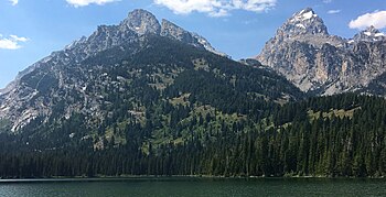 Nez Perce Peak and Grand Teton