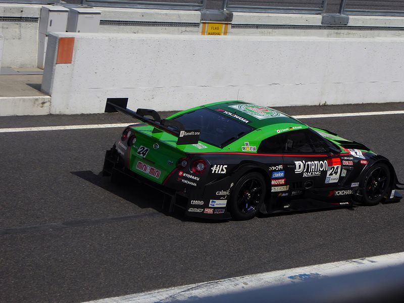 File:No.24 D'station ADVAN GT-R at 2015 Suzuka Tire Test (7).JPG