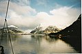 Die Berge bei Ørnes (Norway)