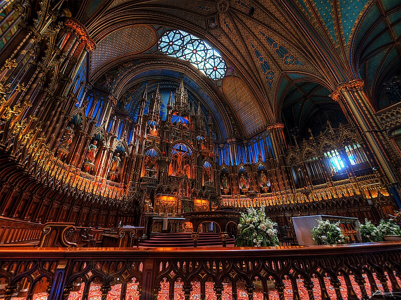 File:Notre Dame Cathedral, Montreal.jpg