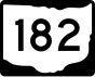 State Route 182 penanda