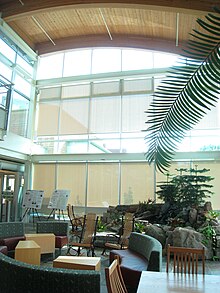 Lewis Center, Oberlin College Oberlin College - Lewis Center interior.jpg