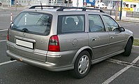 Facelift Opel Vectra (station wagon)