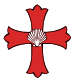 Acre Aziz Thomas Nişanı cross.svg