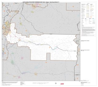 <span class="mw-page-title-main">Oregon's 17th House district</span> Legislative districts in the state of Oregon