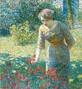 Frau im Garten, 1908/1913