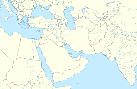 Տեղորոշման քարտեզ Մերձավոր Արևելք