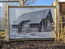 Panel of Ransom Place Historic Marker featuring Second Christian Church (photo taken in 1913) Panel of Ransom Place Historic Marker featuring Second Christian Church.jpg