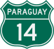 Paraguay ruta primaria 14.svg