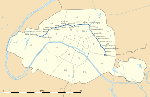 300px paris metro line 2 map.svg