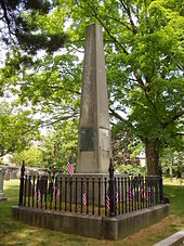 Patriots' Grave in the Old Burying Ground cemetery, Arlington, Massachusetts Patriots' Grave, Old Burying Ground, Arlington, Massachusetts.JPG