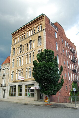 <span class="mw-page-title-main">Pawtucket Times Building</span> United States historic place