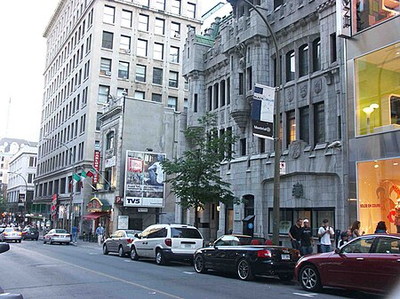 Peel Street, Montreal 2005 09 02