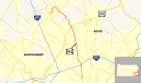 Pennsylvania Route 152 map.svg