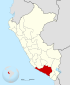 Peru - Arequipa Department (locator map).svg