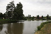 Čeština: Pilský rybník v Bohdanči, okres Kutná Hora, Středočeský kraj. English: Pilský Pond in Bohdaneč, Kutná Hora District, Central Bohemian Region, Czechia.