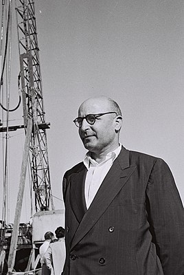 Пинхас Сапир, 1955 год